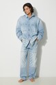 Джинсовая куртка Marcelo Burlon Laser Cross Dnm Overshirt CMYE01GF24DEN0014034 голубой AW24