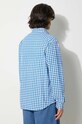Oblečenie Bavlnená košeľa ICECREAM Longsleeve Printed Check Shirt IC24222 modrá