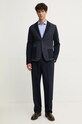 Sisley camasa din bumbac 5VJUSQ04C albastru AW24