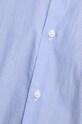 Бавовняна сорочка Sisley 5VJUSQ04C блакитний