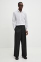 Хлопковая рубашка HUGO 50527863 белый AW24