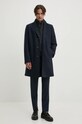 HUGO koszula bawełniana 50524836 granatowy AW24