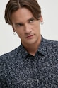 HUGO camasa din bumbac bleumarin 50524836