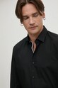 Odzież HUGO koszula bawełniana 50524841 czarny