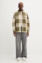 Dickies koszula bawełniana NIMMONS DK0A4XGU zielony AW25