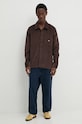 Košulja od samta Dickies CORDUROY DK0A8652 smeđa AW24