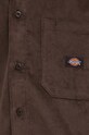 Вельветовая рубашка Dickies CORDUROY DK0A8652 коричневый