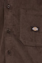 Košulja od samta Dickies CORDUROY DK0A8652 smeđa