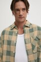 Хлопковая рубашка Desigual MICHIGAN зелёный 24WMCW40