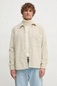 Calvin Klein Jeans koszula sztruksowa J30J326678 beżowy