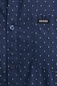 Хлопковая рубашка Guess M4BH42.WGK50 тёмно-синий AW24