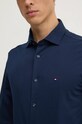 Bavlněná košile Tommy Hilfiger MW0MW36908 námořnická modř AW24