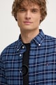 Odjeća Pamučna košulja Tommy Hilfiger MW0MW37207 mornarsko plava