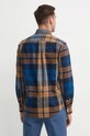 Odzież Tommy Hilfiger koszula bawełniana MW0MW37351 granatowy