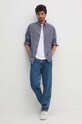 Одежда Хлопковая рубашка Tommy Hilfiger MW0MW37363 бордо