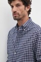 Хлопковая рубашка Tommy Hilfiger MW0MW37363 бордо