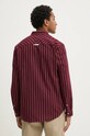 Îmbrăcăminte Tommy Jeans camasa din bumbac DM0DM19646 burgundia