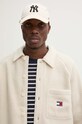 Tommy Jeans kurtka koszulowa beżowy DM0DM19647