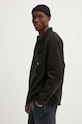 Πουκάμισο μπουφάν Tommy Jeans μαύρο DM0DM19647