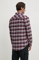 Odzież Tommy Jeans koszula bawełniana DM0DM19648 bordowy