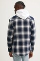 Odzież Tommy Jeans koszula bawełniana DM0DM19651 granatowy