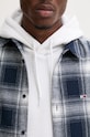 Tommy Jeans koszula bawełniana DM0DM19651 granatowy
