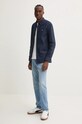 Хлопковая рубашка Tommy Jeans DM0DM20458 тёмно-синий AW24