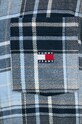 Бавовняна сорочка Tommy Jeans DM0DM20597 блакитний