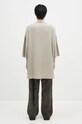 Одежда Хлопковая рубашка Rick Owens Magnum Tommy DU02D2290.CFL бежевый