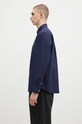 Carhartt WIP koszula bawełniana Longsleeve Madison Shirt I023339.2E2XX granatowy AW24