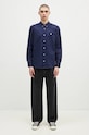 Бавовняна сорочка Carhartt WIP Longsleeve Madison Shirt I023339.2E2XX темно-синій