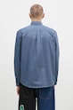 Clothing Carhartt WIP cotton shirt Longsleeve Madison Shirt I023339.2E3XX blue