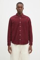 Carhartt WIP corduroy shirt Longsleeve Madison Cord Shirt button-down maroon I029958.2CPXX