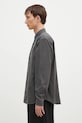Carhartt WIP cotton shirt Longsleeve Bolton Shirt I030238.87GD gray AW24