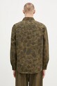 Abbigliamento Carhartt WIP camicia in cotone Longsleeve Duck Shirt I033769.2MQGD verde