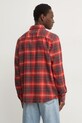 Одежда Хлопковая рубашка Volcom A0532407 красный