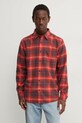 Хлопковая рубашка Volcom красный A0532407