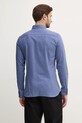 Одежда Хлопковая рубашка Hackett London HM3010065 голубой