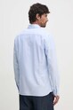 Бавовняна сорочка Hackett London блакитний HM309361
