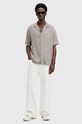 AllSaints camasa TIERRA M028SB gri
