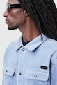 Вельветова сорочка AllSaints CASTLEFORD M084OB блакитний AW25
