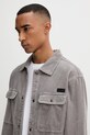 Manšestrová košile AllSaints CASTLEFORD šedá M084OB