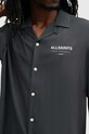 AllSaints camasa UNDERGROUND M158SB bleumarin SS25