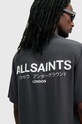 Îmbrăcăminte AllSaints camasa UNDERGROUND M158SB bleumarin