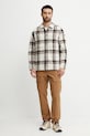 Рубашка Fjallraven Singi Flannel Overshirt M F12600226.113.555 бежевый SS25