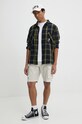 Zoo York camasa din bumbac 60230001 bleumarin AW24
