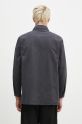 Clothing A-COLD-WALL* cotton shirt Reverse ACWMSH144 gray