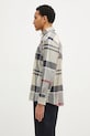 Barbour camicia in cotone Renford OS Tartan Shirt MSH5514 beige AW24