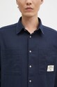 Barbour cămașă din bumbac Angelo Relaxed bleumarin MSH5521