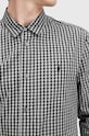 AllSaints camasa din bumbac NEO LS SHIRT M044SB negru AW24